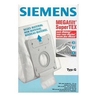 Siemens Staubsaugersäcke Typ G G155541