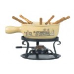 Käsefondue Set Beige