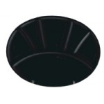 Fleischfondue Teller oval