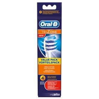 Braun Zahnbürsten OralB Trizone 4er