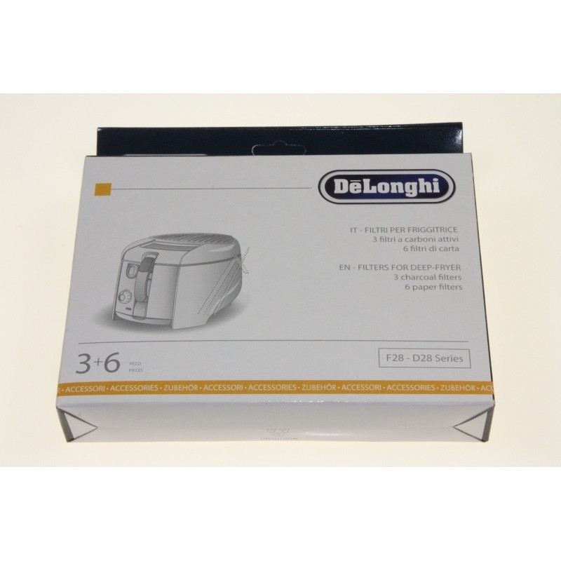 De,Longhi,Fritteuse,Filter,