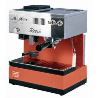 Quick Mill Kaffeemaschine Retro 0835 rot