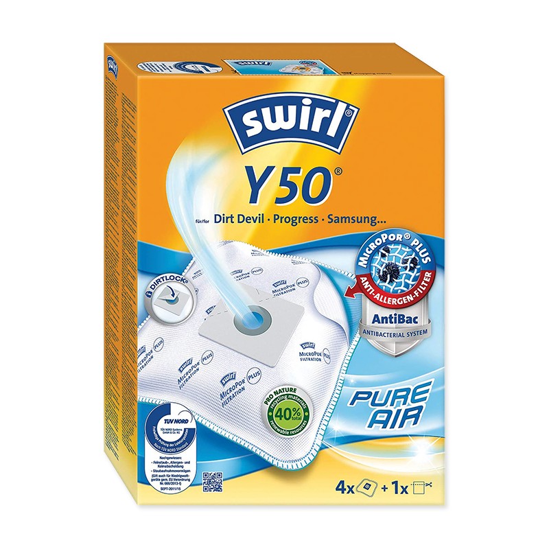 Swirl Staubsaugerbeutel Y50