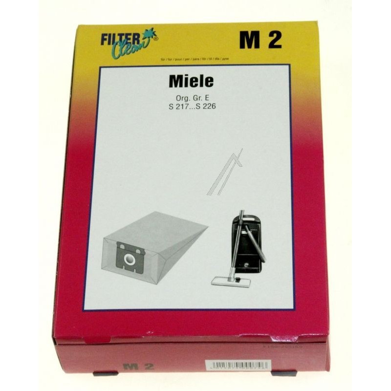 Staubsaugerbeutel Filterclean für Miele 5392517