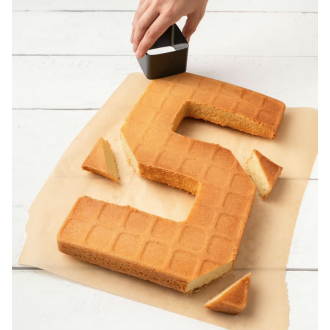 Zenker Buchstaben- & Zahlen - Kuchenblech