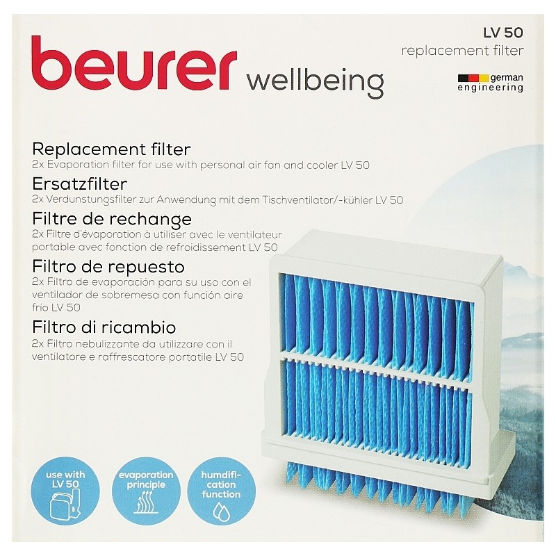 Ersatzfilter Beurer LV50 C289477