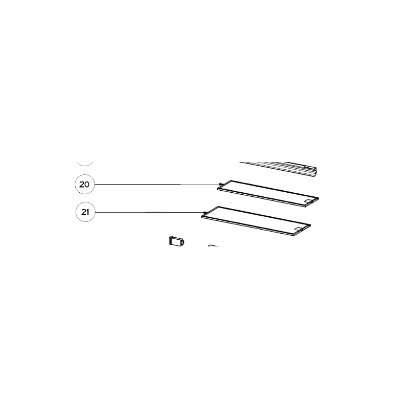 Metalfilter Electrolux Dampfabzug 50287156009