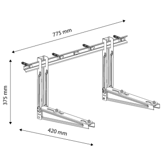 Wandhalterung Klimagerät X195813