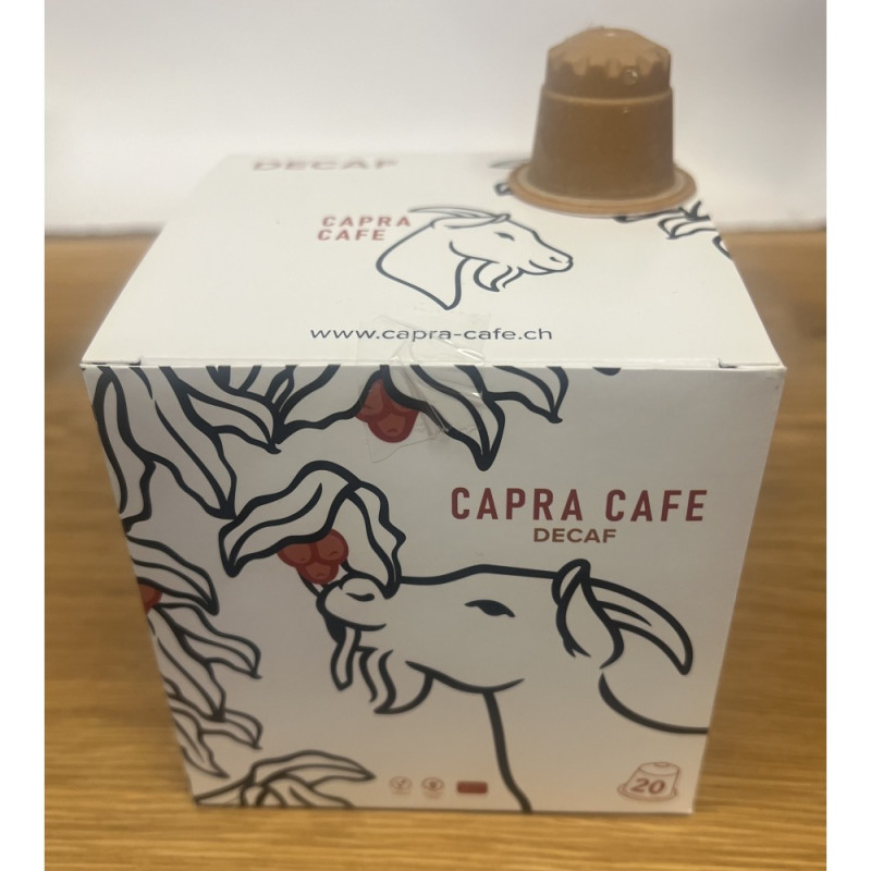 Capra Cafe Holzkapseln Decaf