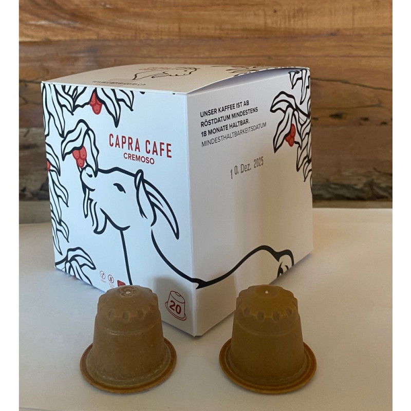 Holzkapseln Cremoso für Nespresso