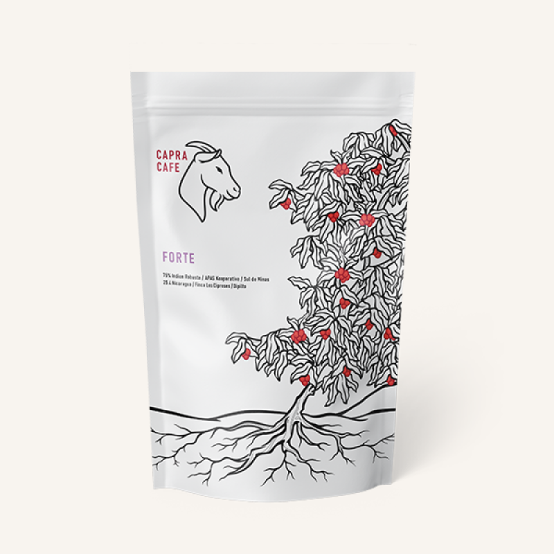 Kaffeebohnen - Capra Cafe Forte 500g