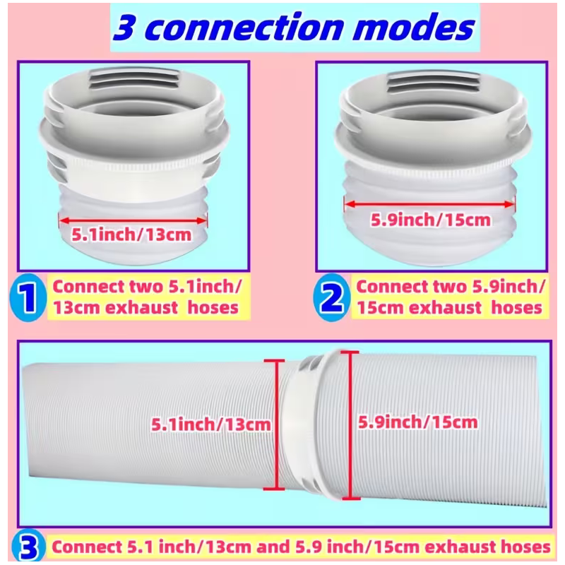 Universal Klimagerät Schlauchverbindung 15cm