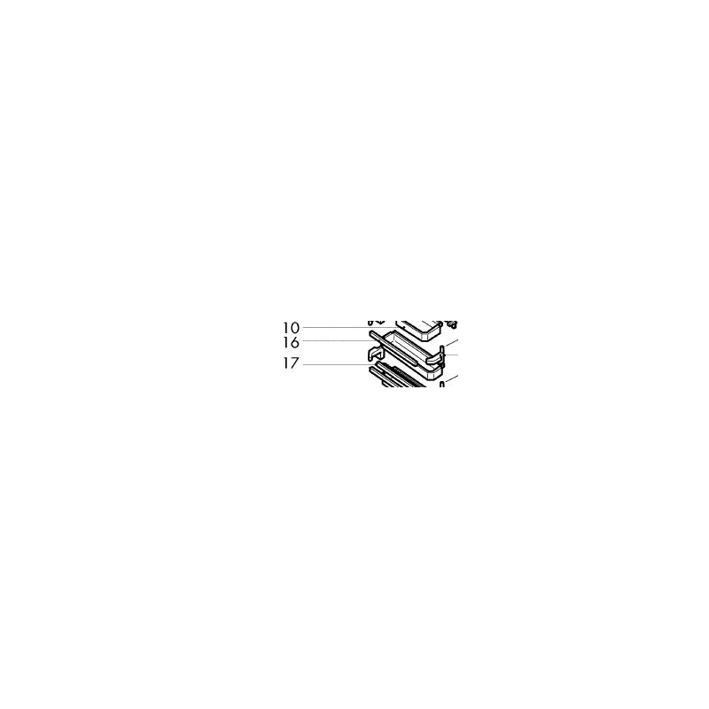V-ZUG Flaschenbügelprofil  H71497